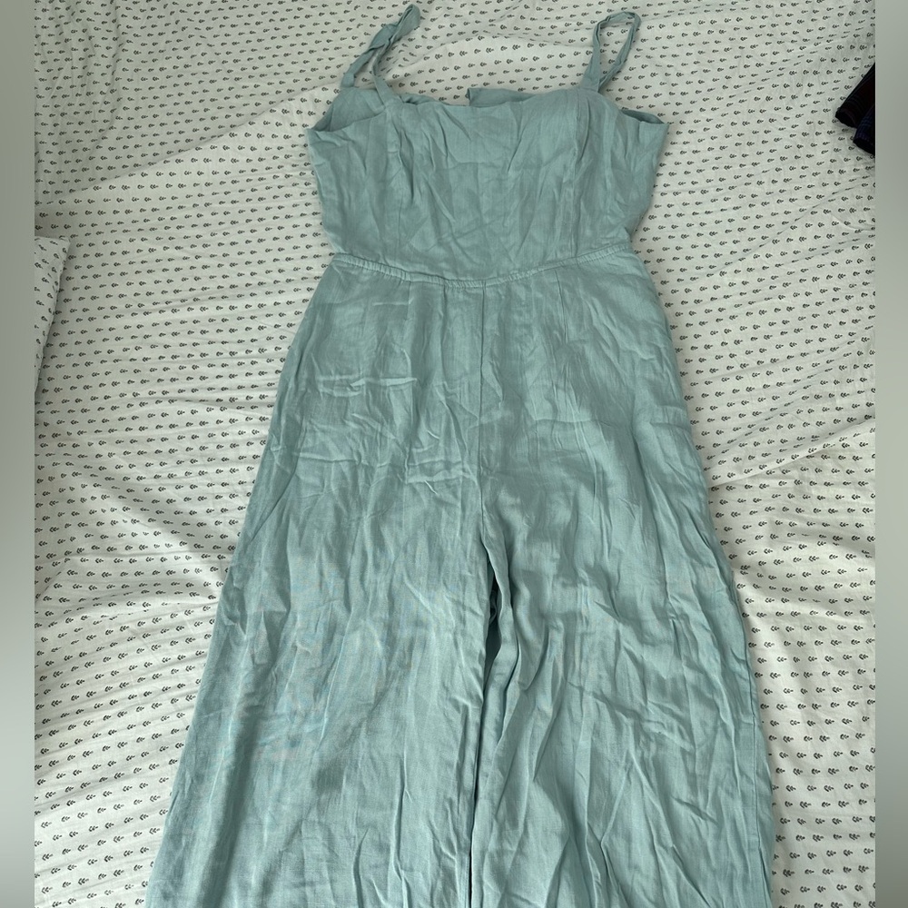 Jumpsuit with back tie - midi length